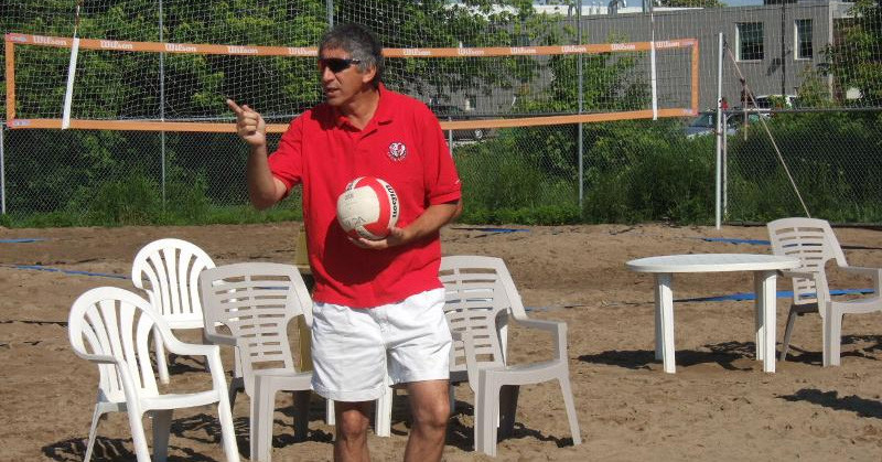 Hernan Humana of Pakmen Volleyball