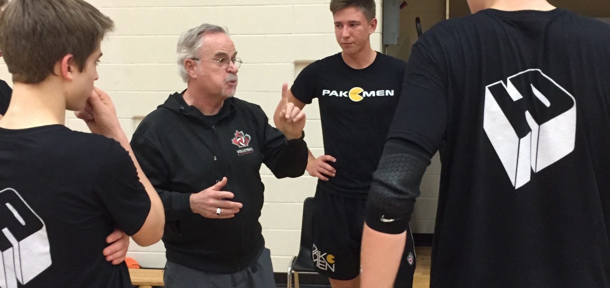 Long-time University of Toronto head coach and current Pakmen Volleyball club Head Coach Orest Stanko