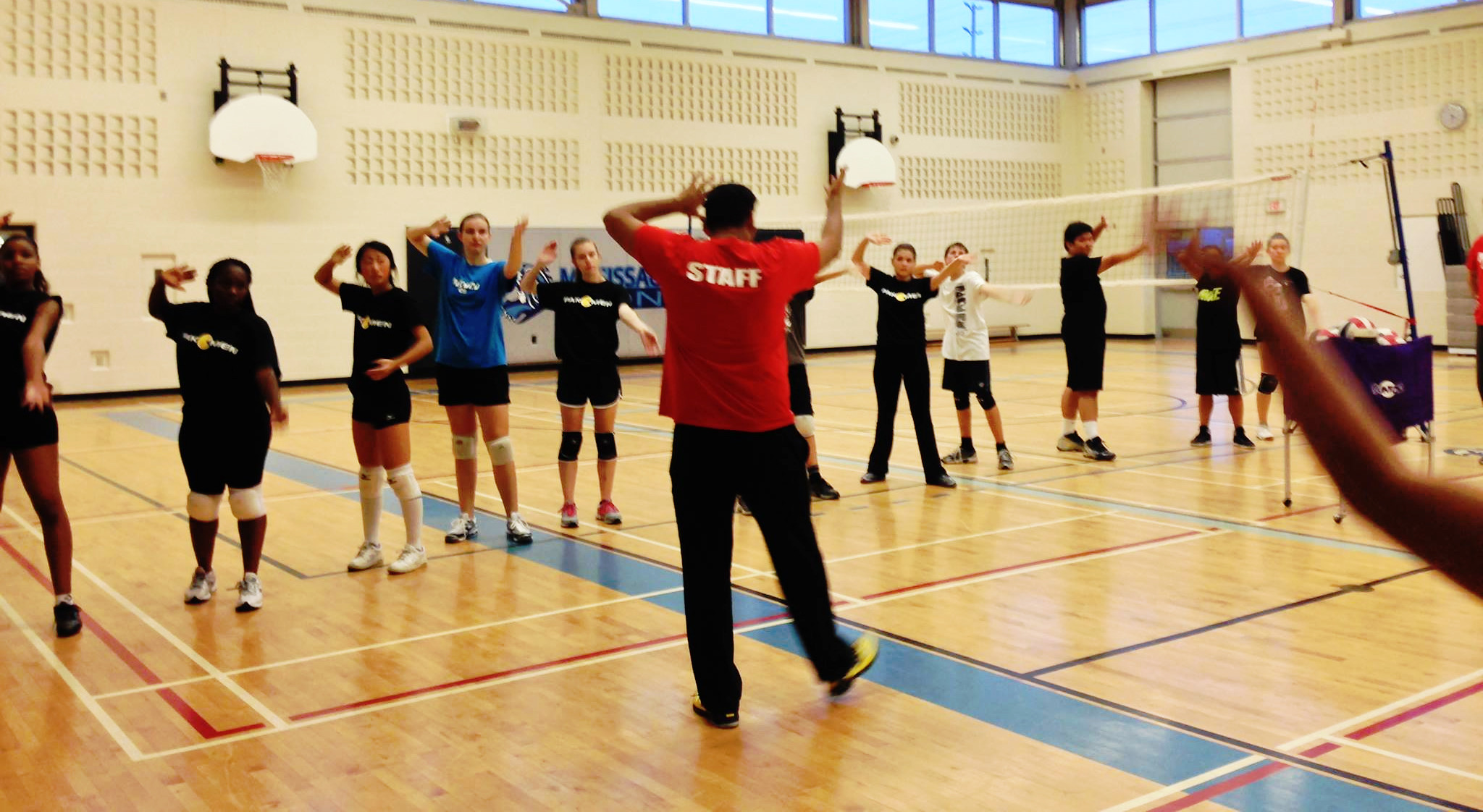 Pakmen Volleyball training exercises