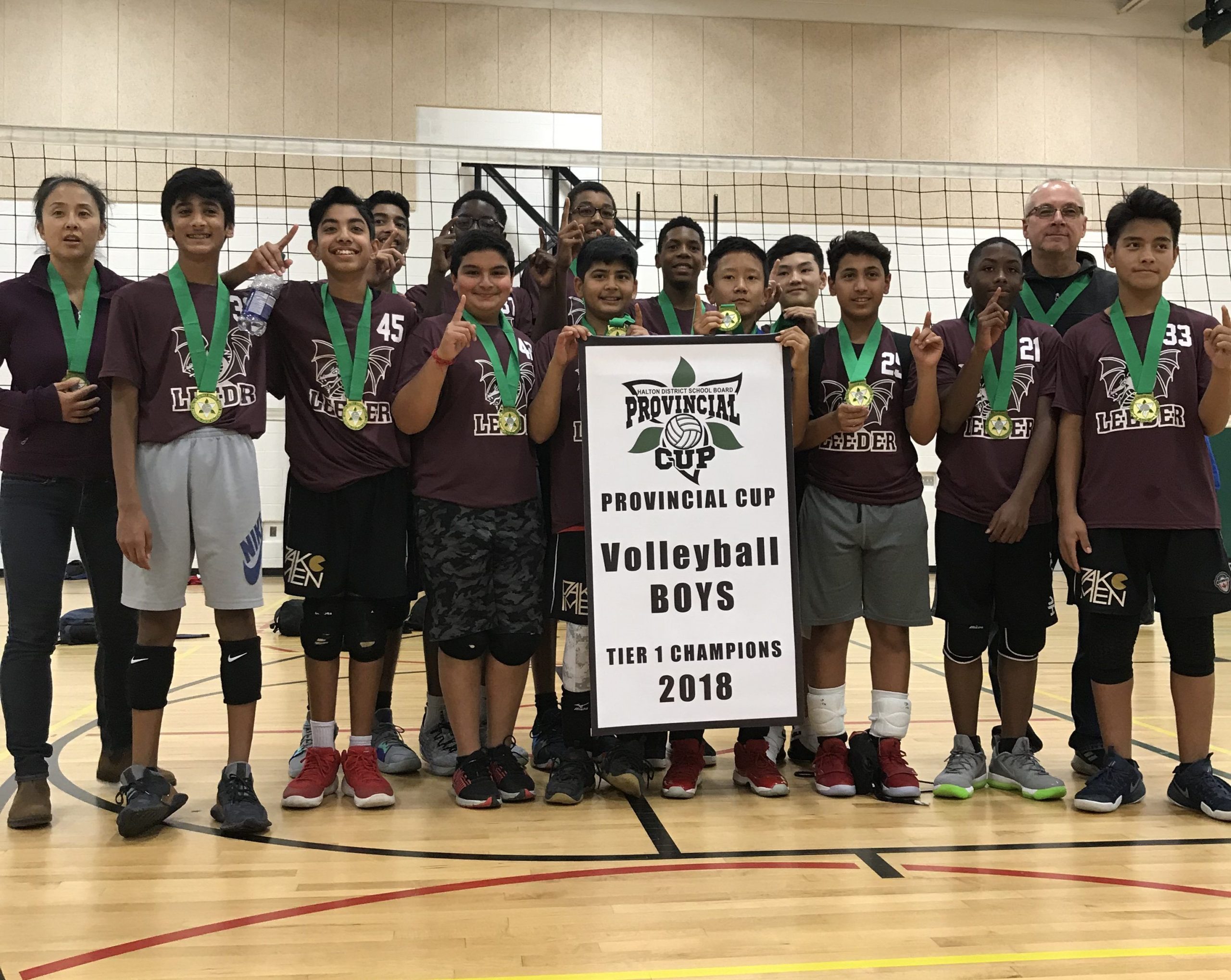 Mississauga School wins Provincial Middle School Volleyball Title