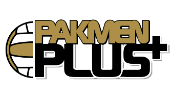 Pakmen Plus Volleyball Logo