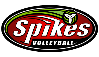 Spikes Learn-to-Play Volleyball Logo